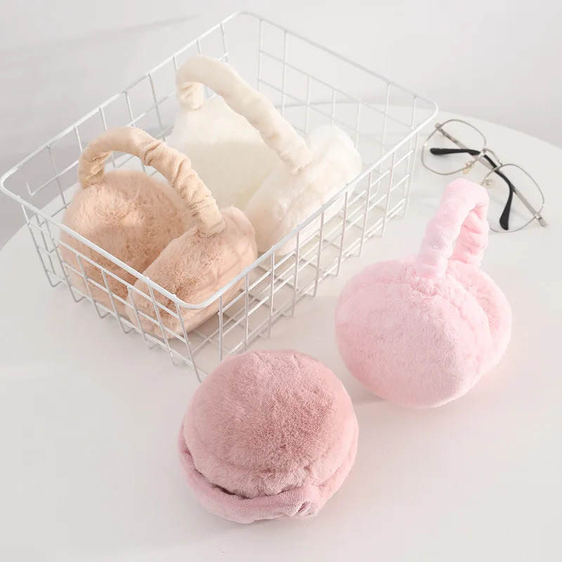 Earmuffs Foldable - 2/4pcs Thickened Fleece Ear Muffs Foldable