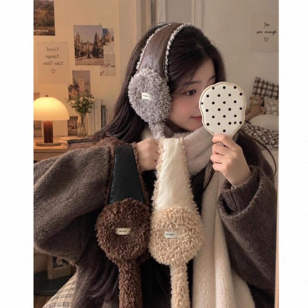 Japanese Style Vintage Faux La - Earmuffs Foldable review and price