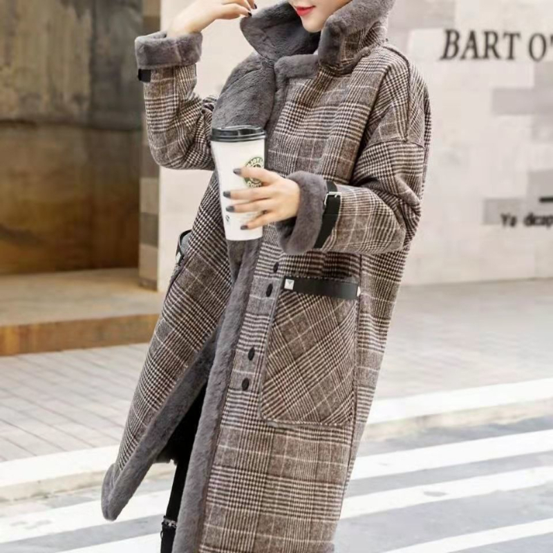 2026 Winter Warm Coat Plush Th - Wool Coat Peacoat review and price