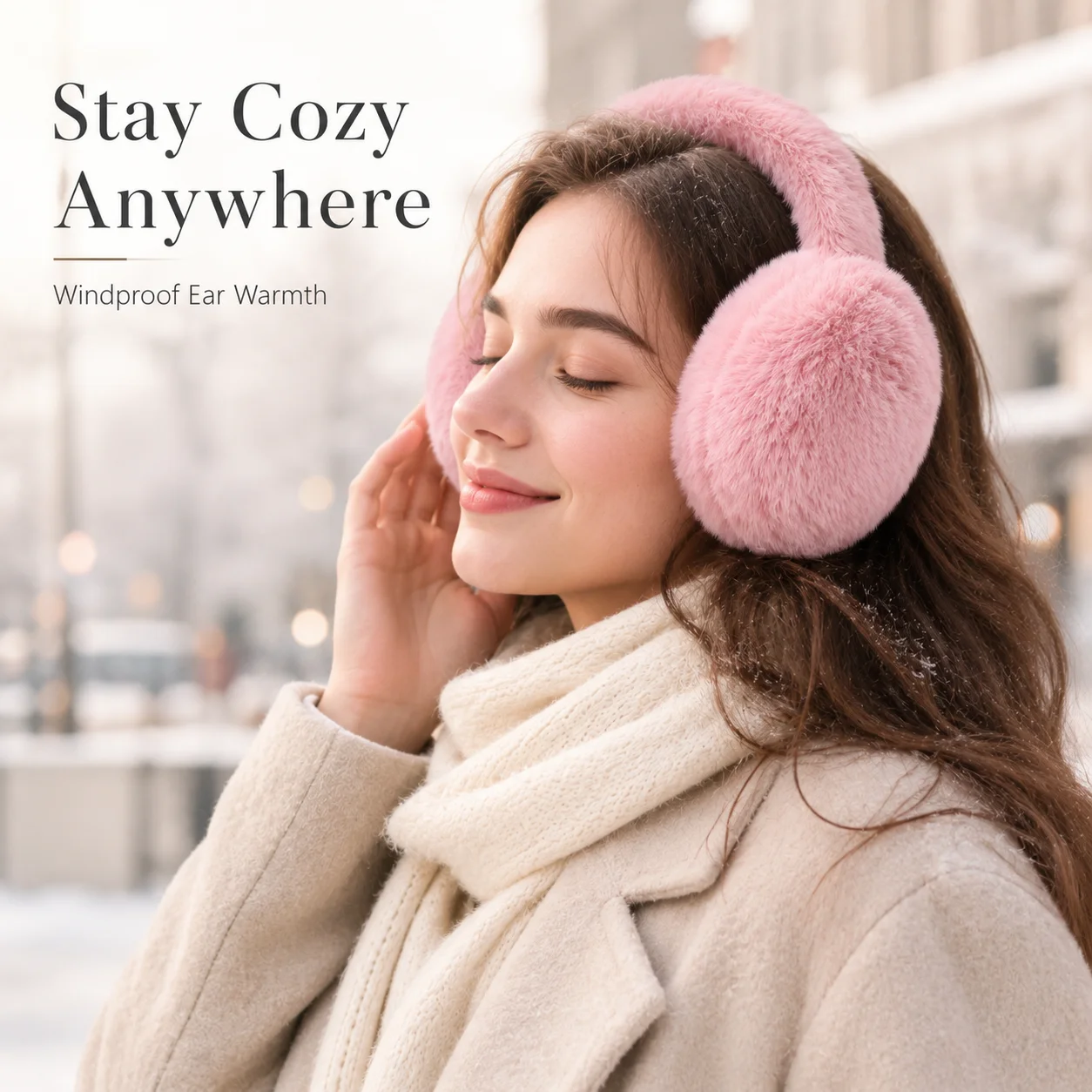Super Warm Plush Earmuffs, Fol - Earmuffs Foldable review and price