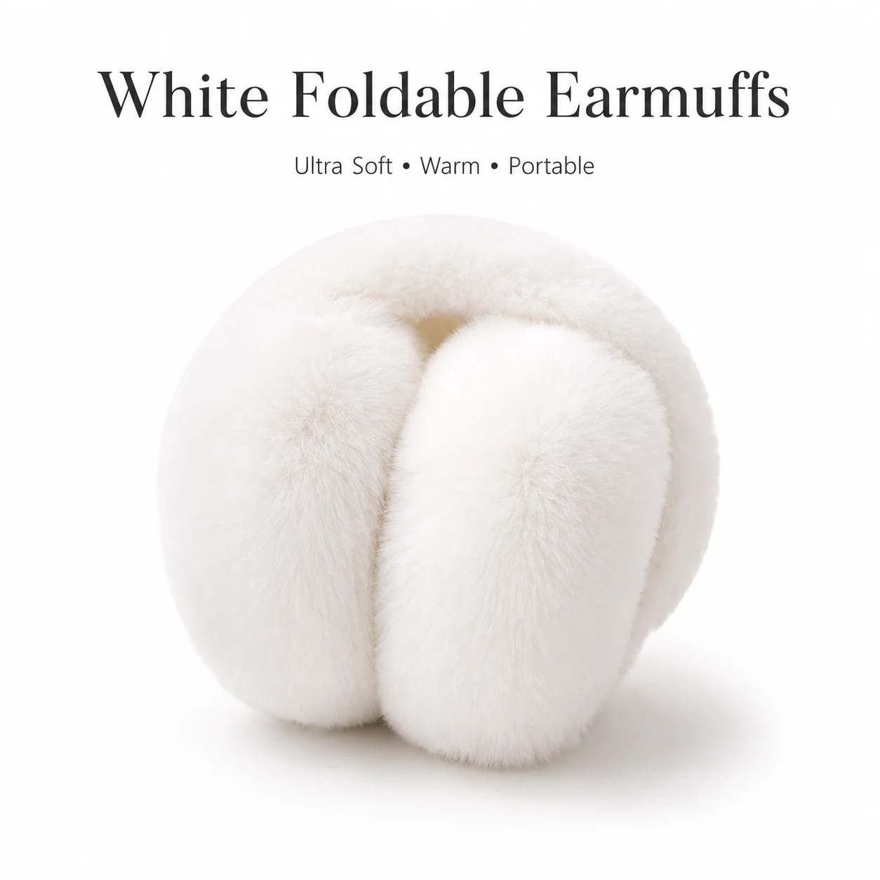 Super Warm Plush Earmuffs, Fol - Earmuffs Foldable review and price