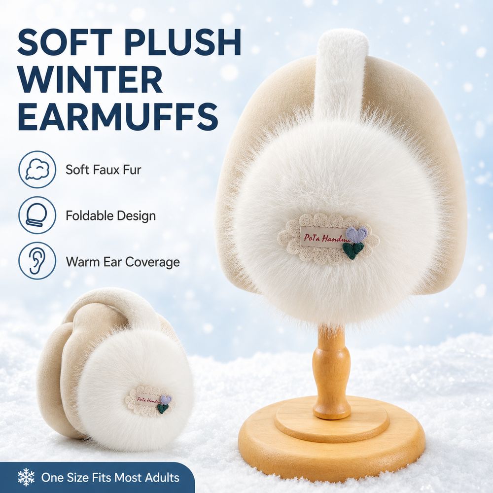 New Faux Fur Earmuffs Foldable - Earmuffs Foldable review and price