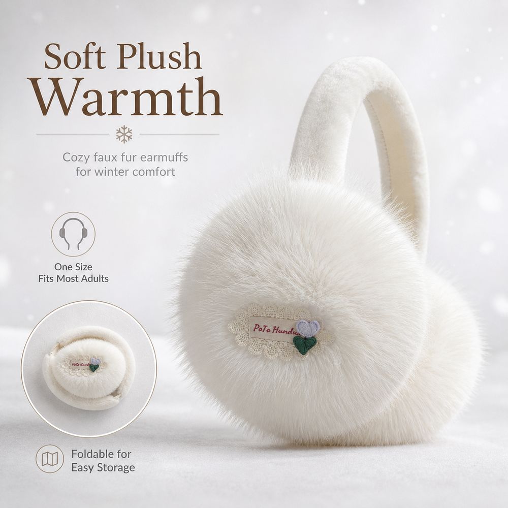 New Faux Fur Earmuffs Foldable - Earmuffs Foldable review and price