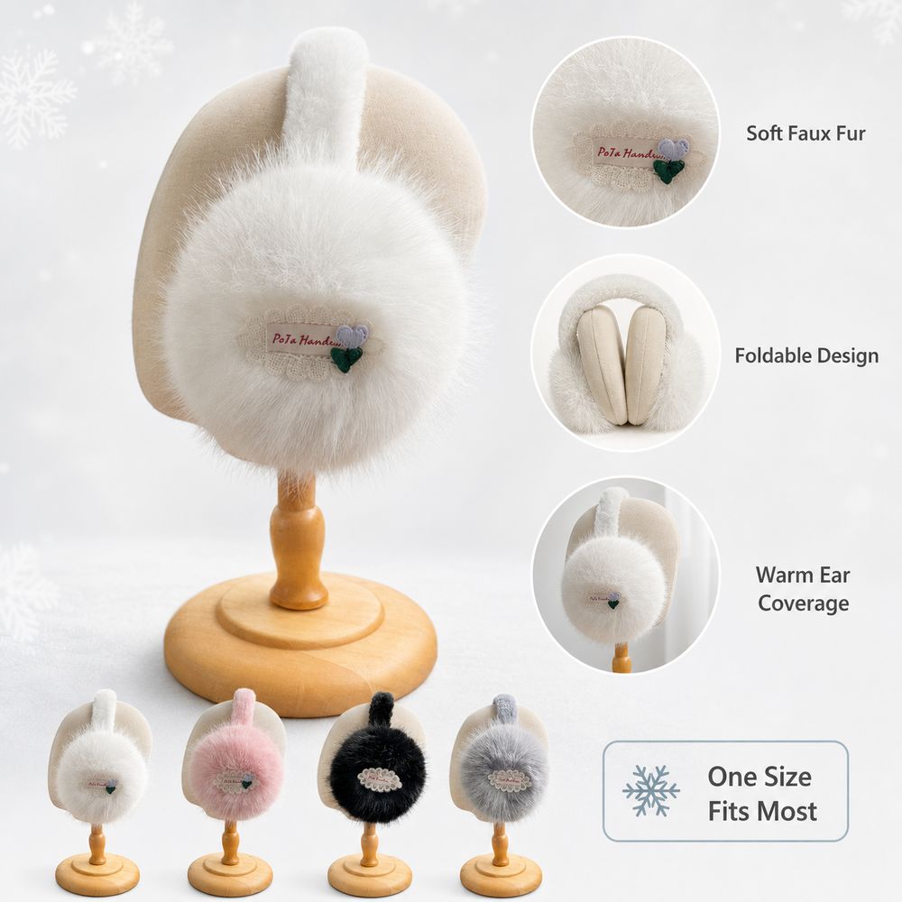 New Faux Fur Earmuffs Foldable - Earmuffs Foldable review and price
