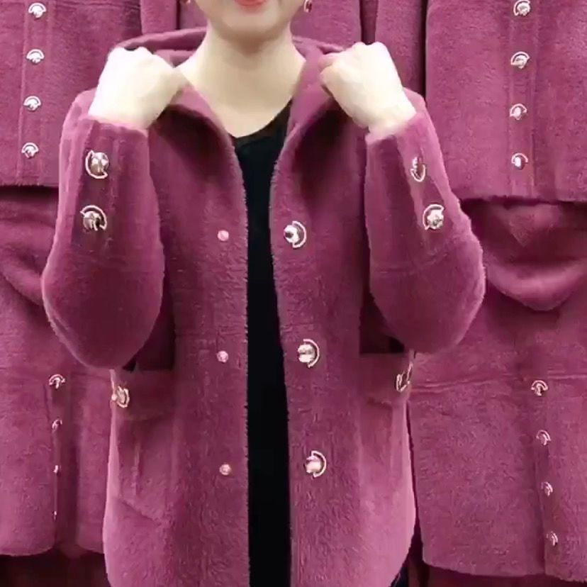 NEW Middle Aged Elderly Mother - Wool Coat Peacoat review and price