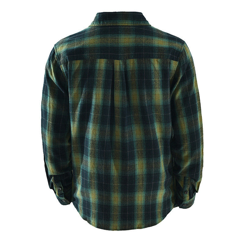 Oversized 100% Cotton Men's Pl - Flannel Shirt Lined review and price