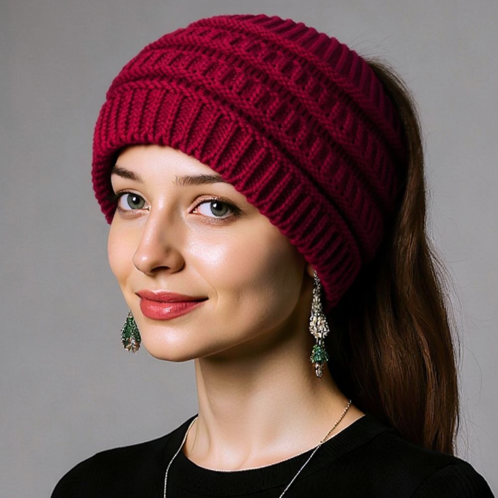 Women Knitted Headband Winter  - Fleece Ear Warmer Band review and price
