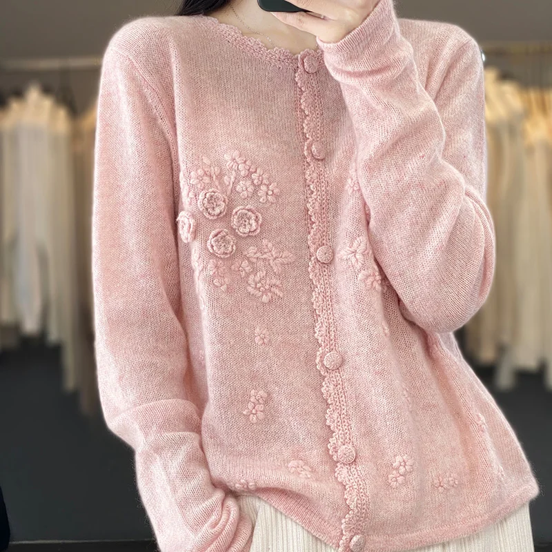 Women's 100% Pure Cashmere Car - Wool Coat Peacoat review and price