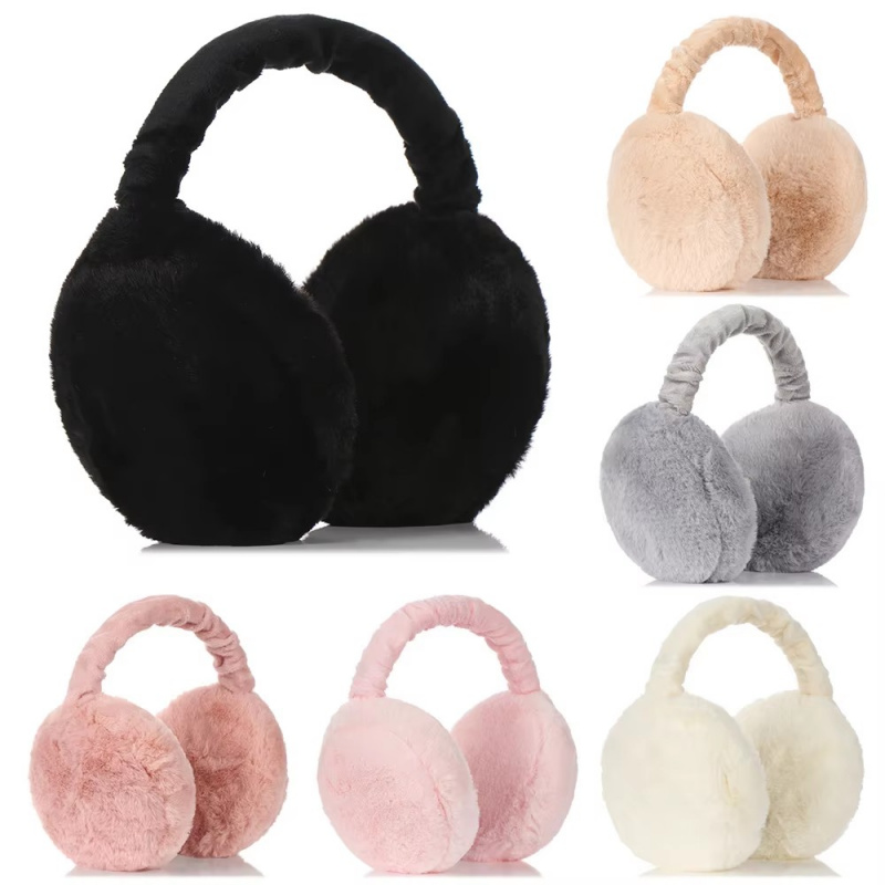 2/4pcs Thickened Fleece Ear Mu - Earmuffs Foldable review and price