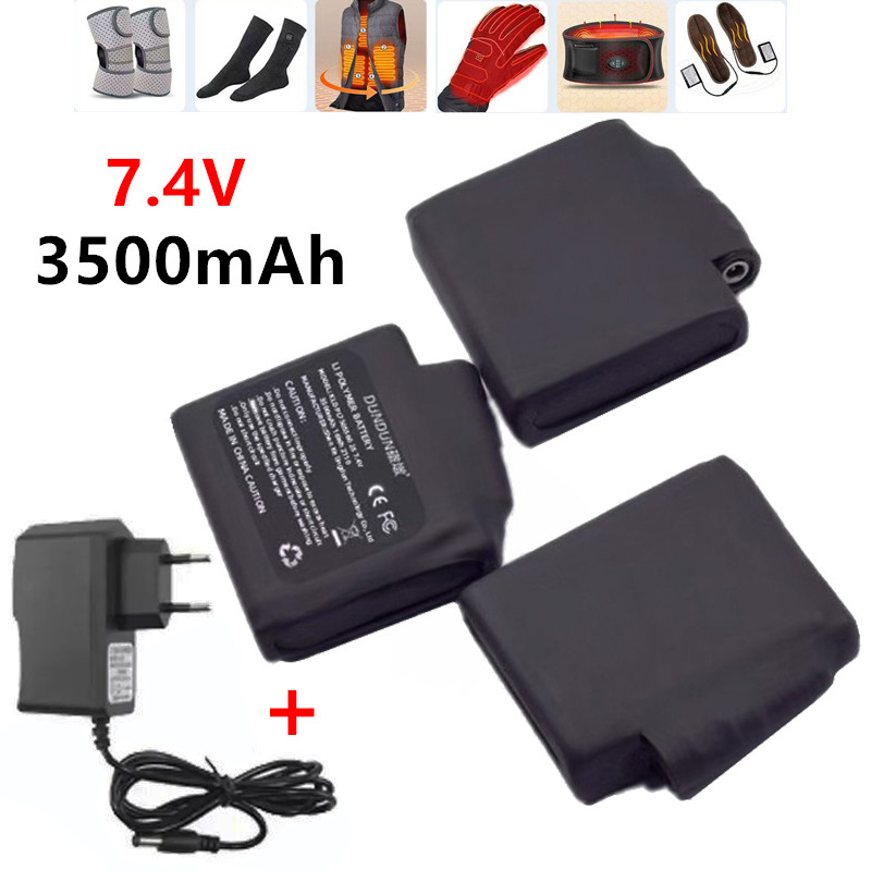 Heated Gloves Battery 7.4V 350 - Heated Vest Battery review and price