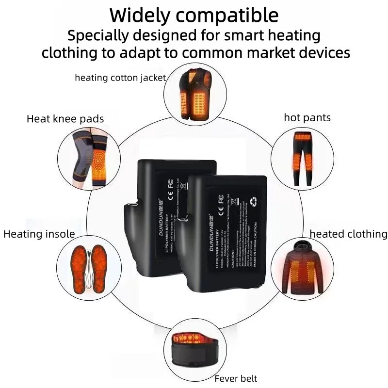 Heated Gloves Battery 7.4V 350 - Heated Vest Battery review and price