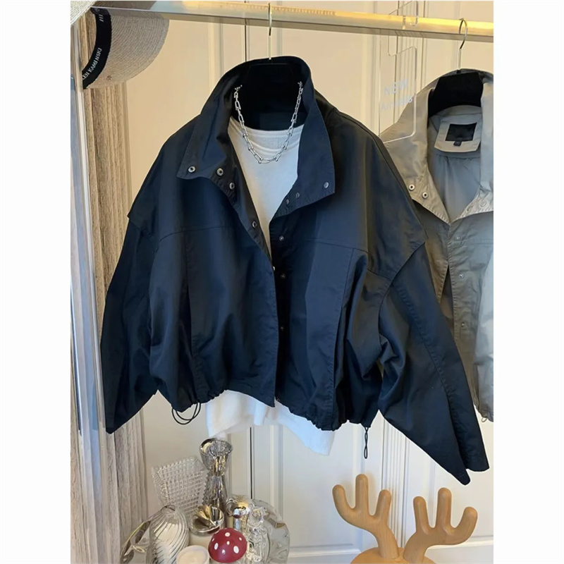 High Neck Draw Pleats Windproo - Down Jacket Packable review and price