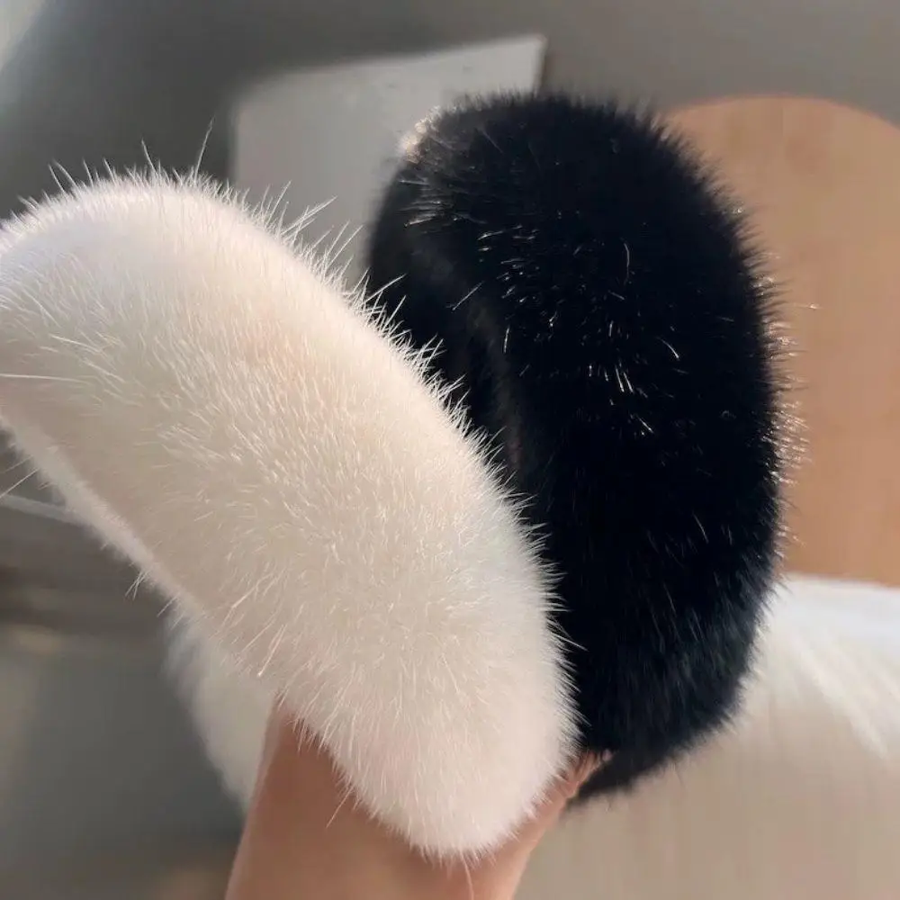 2025 Autumn Winter Mink Fur So - Winter Headband Fleece review and price