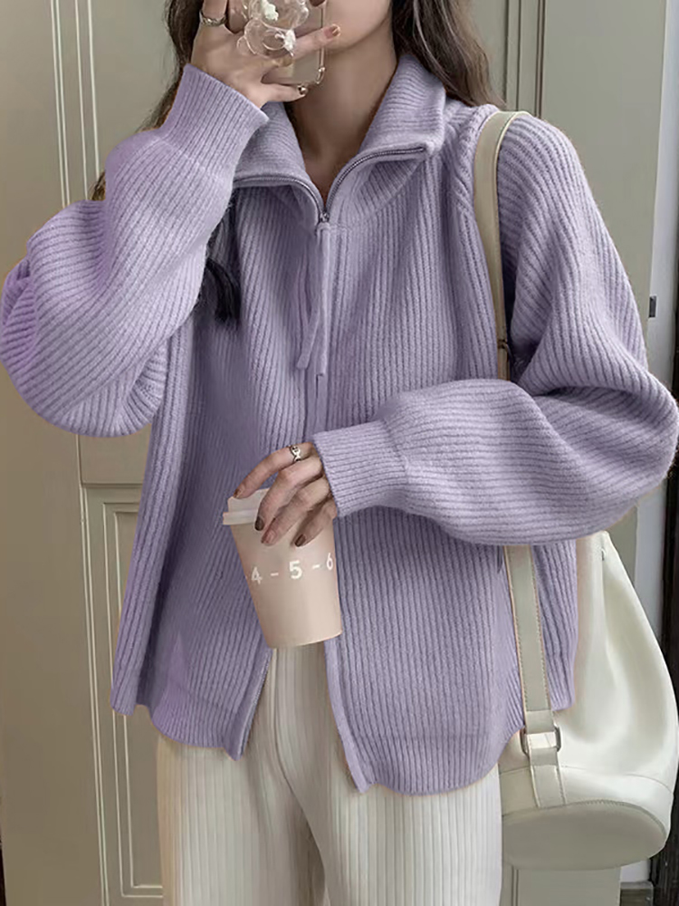 Autumn Winter Woman Fashion Kn - Wool Coat Peacoat review and price