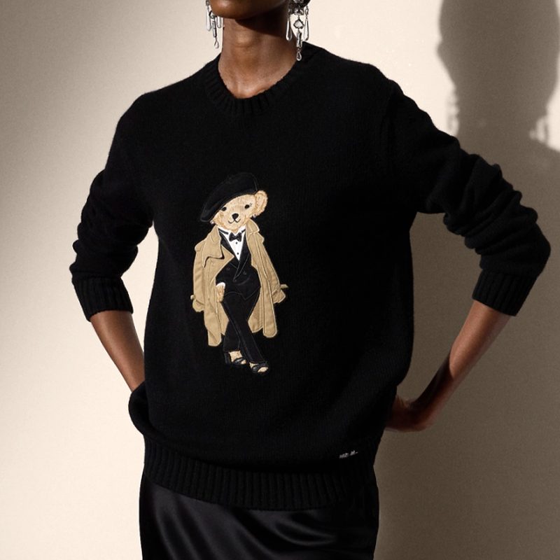 Trench Teddy Bear Knit Sweater - Wool Coat Peacoat review and price
